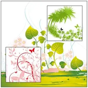 Green Plants Vector