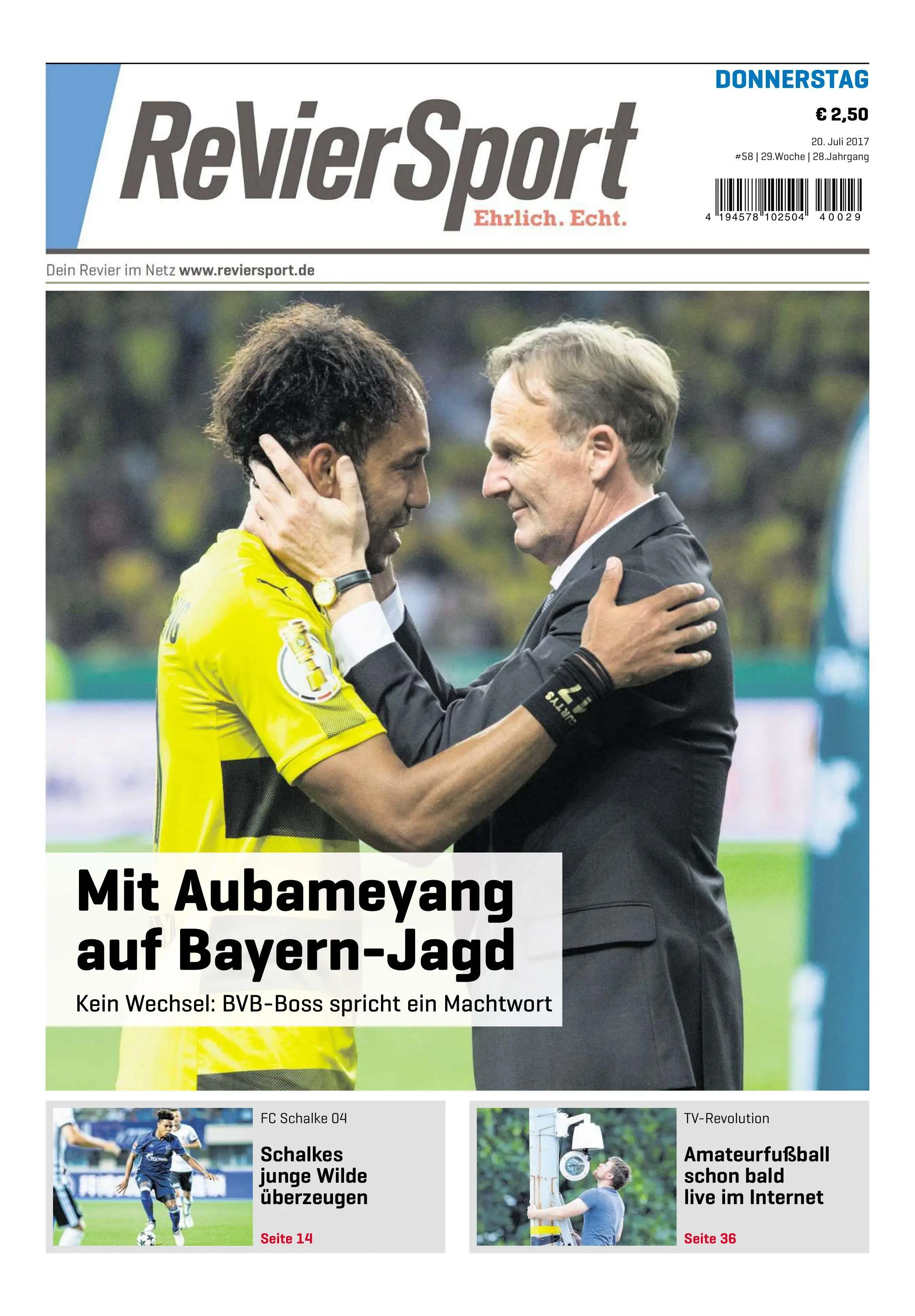 RevierSport – 20 Juli 2017
