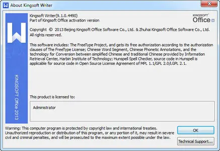 Kingsoft Office Suite Professional 2013 9.1.0.4490 + Portable