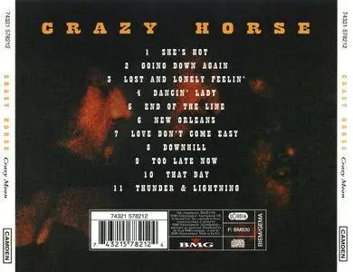Crazy Horse - Crazy Moon (1978) Reissue 1998
