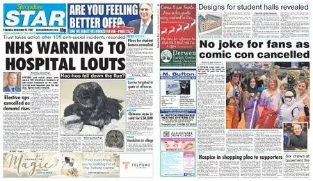 Shropshire Star Shrewsbury Edition – November 23, 2017