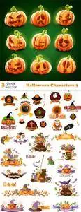 Vectors - Halloween Characters 3