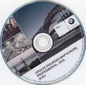 BMW Navigation DVD Road Map Europe Professional 2012 DVD1