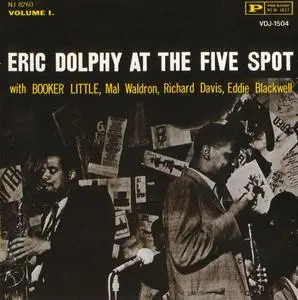 Eric Dolphy - At The Five Spot, Vol. 1 (1961) {Prestige VDJ 1504, Japan Early Press}