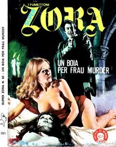 Super Zora 62. Un Boia per Frau Murder
