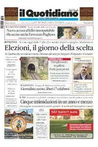 il Quotidiano del Sud Vibo Valentia - 4 Marzo 2018