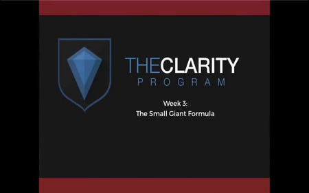 Ben Adkins - The Clarity Program
