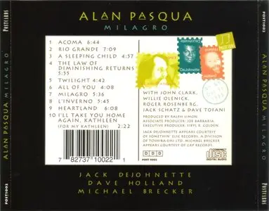 Alan Pasqua - Milagro (1994) {Postcards}