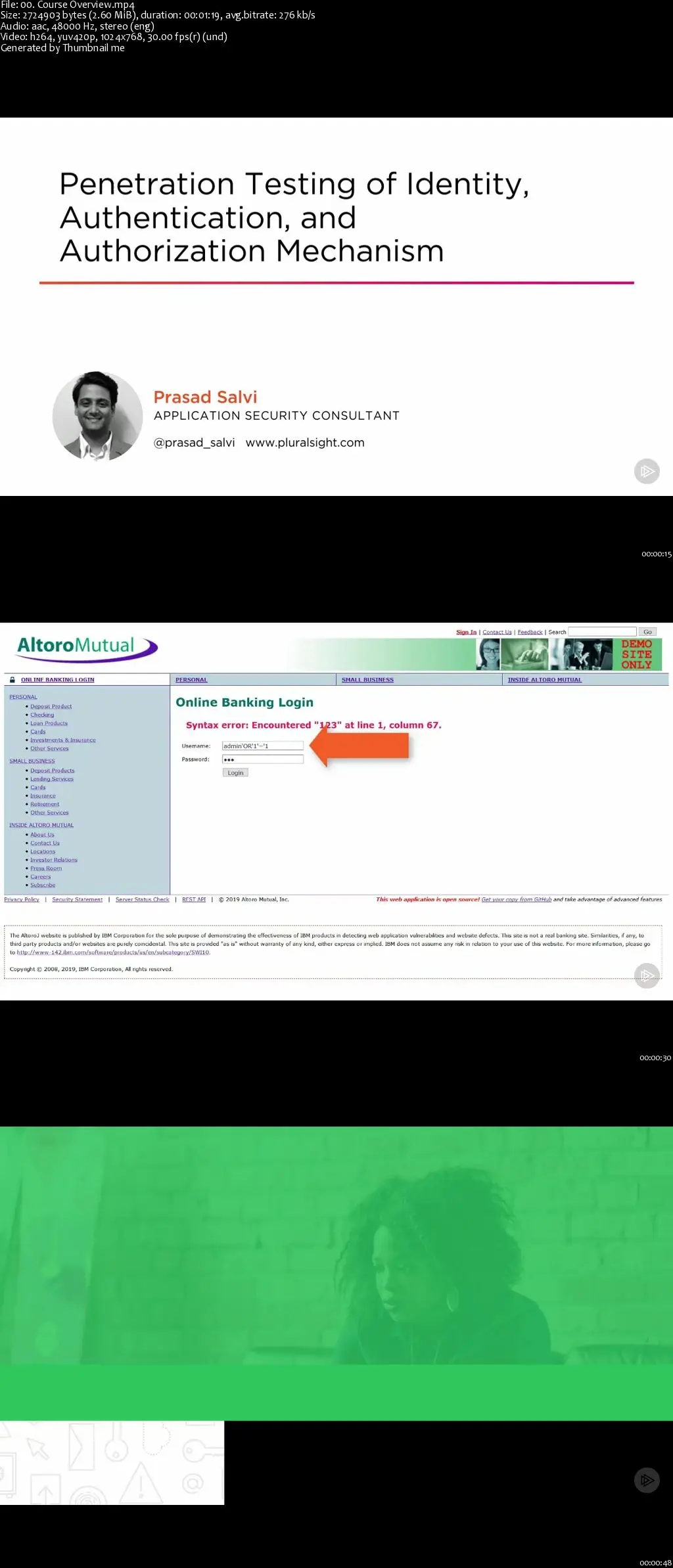 Penetration Testing of Identity, Authentication and Authorization Mechanism