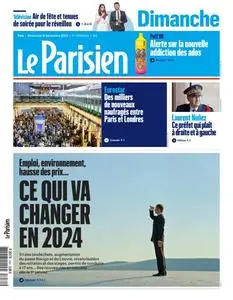 Le Parisien du Dimanche 31 Décembre 2023