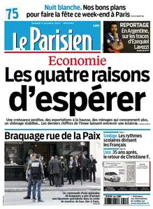 Le Parisien  + Journal de Paris du Samedi 5 Octobre 2013