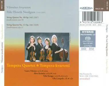 Tempera Quartet - Pehr Henrik Nordgren: The Last Quartets (2010)