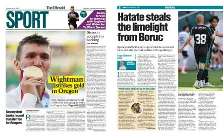 The Herald Sport (Scotland) – July 21, 2022