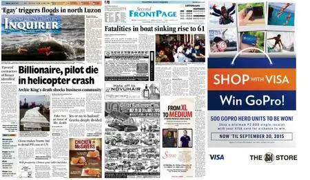 Philippine Daily Inquirer – July 06, 2015