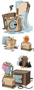 Vector - Husehold appliances
