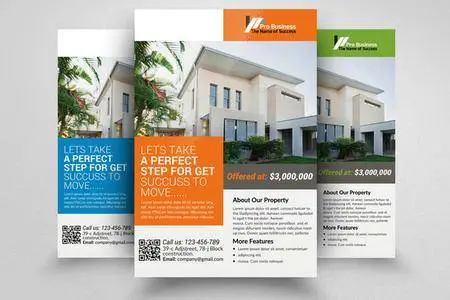 CreativeMarket - Real Estate Agency PSD Flyer