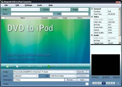 Magicbit DVD Direct to iPod 6.1.36.110