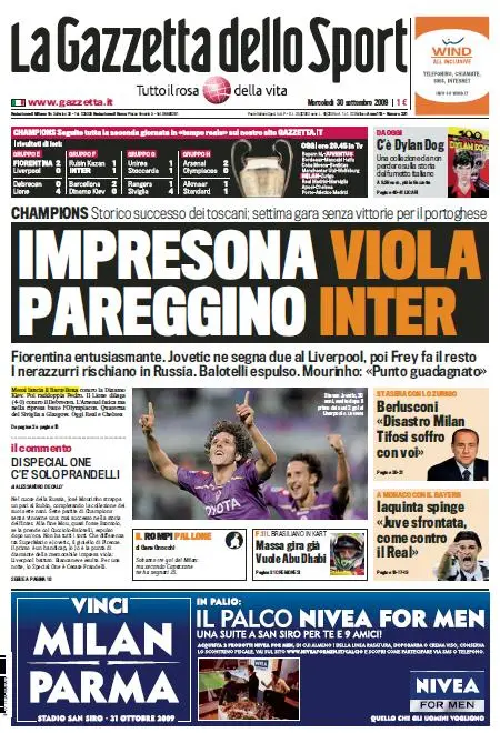 La Gazzetta dello Sport (30-09-09)