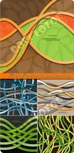 Lines abstract creative modern vector background