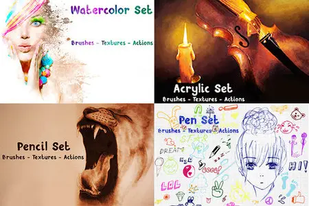 CreativeMarket - Art Set