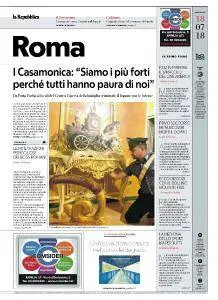la Repubblica Roma - 18 Luglio 2018