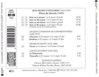 Kenneth Gilbert - D'Anglebert: Pieces de clavecin (1992)