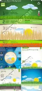 Infographic creative design vector set 160
