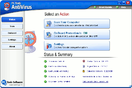 PC Tools AntiVirus v3.6.0.34