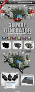 GraphicRiver 3D Map Generator - Urban Action