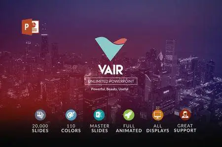 CreativeMarket - Vair - Powerpoint + Bonus