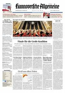 Hannoversche Allgemeine Zeitung - 14.12.2013