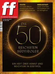 ff Das Südtiroler Wochenmagazin - 30 November 2017