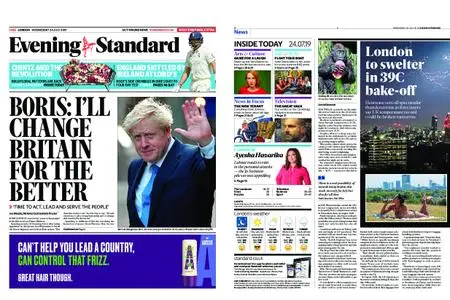 London Evening Standard – July 24, 2019