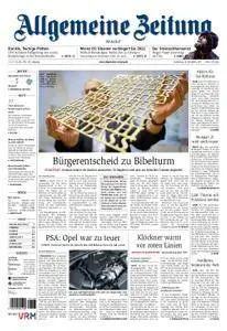Allgemeine Zeitung Mainz - 30. November 2017