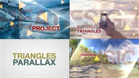 Triangles World of Parallax - Project for After Effects (VideoHive)