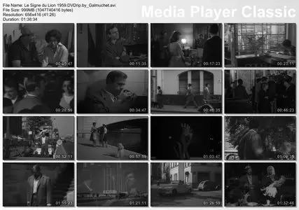 Le Signe du Lion (1959) [Re-UP] 