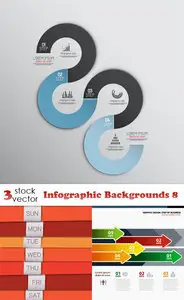 Vectors - Infographic Backgrounds 8