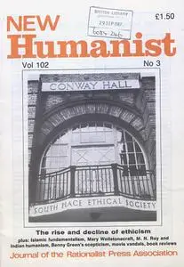 New Humanist - September 1987