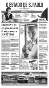 Jornal O Estado de São Paulo 25 de março de 2012 - Domingo