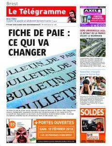 Le Télégramme - 22 janvier 2018
