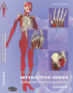Complete Human Anatomy Primal 3D Interactive Series 9Cds