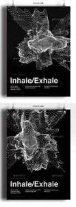 Inhale Exhale Flyer Poster