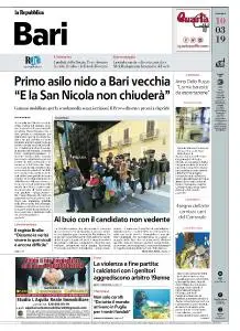 la Repubblica Bari - 10 Marzo 2019