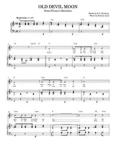 Old Devil Moon - E.Y. Harburg (Piano Vocal)