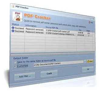 PDF Cracker 3.20 + Portable