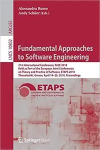Fundamental Approaches to Software Engineering