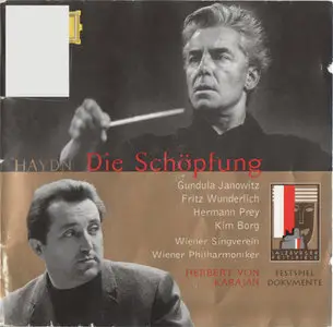 Joseph Haydn - Herbert v. Karajan / Wunderlich / Prey / Wiener Philharmoniker - Die Schöpfung (1965, CD reissue 2004)