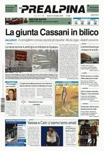 La Prealpina - 9 Novembre 2019