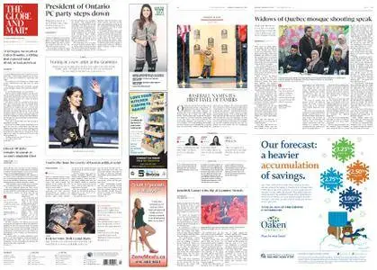 The Globe and Mail – January 29, 2018