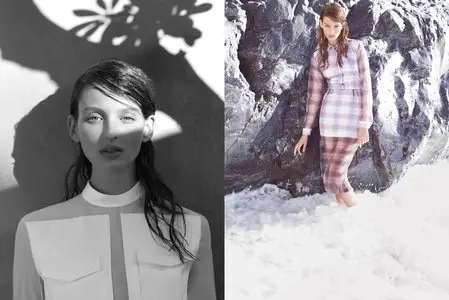 Georgina Stojiljkovic & Peter Bruder by Emilio Tini for Flair April 2012